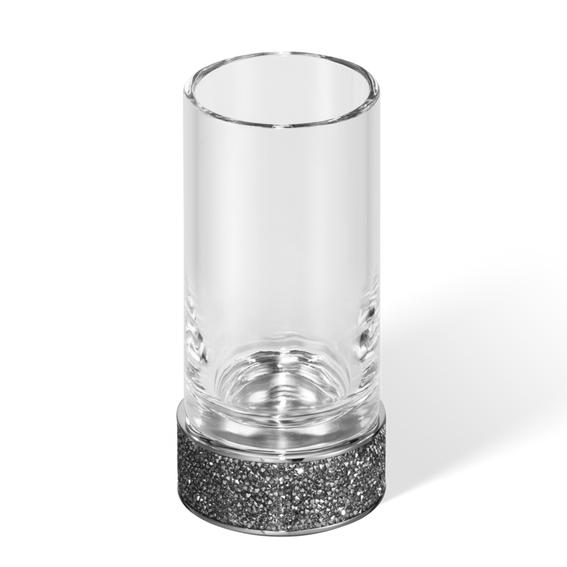 Decor Walther 09339 DW ROCKS SMG Tumbler with tumbler made of KRISTALL - clear