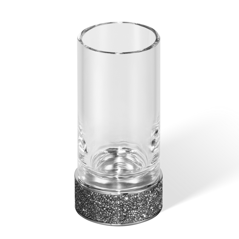 Decor Walther 09339 DW ROCKS SMG Tumbler with tumbler made of KRISTALL - clear
