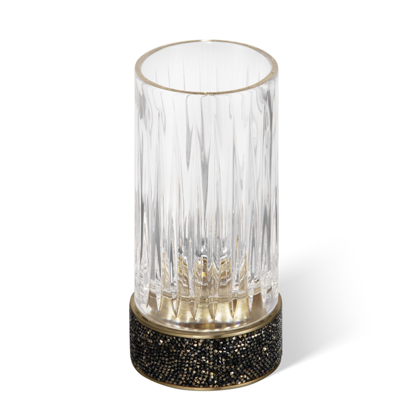 Decor Walther 09342 DW ROCKS SMG Tumbler with tumbler made of KRISTALL - edged