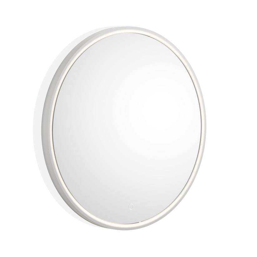 Decor Walther 0975650 DW STONE MIRROR LED Mirror - White Matte