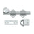 Deltana DDB425 4 Dutch Door Bolt, HD