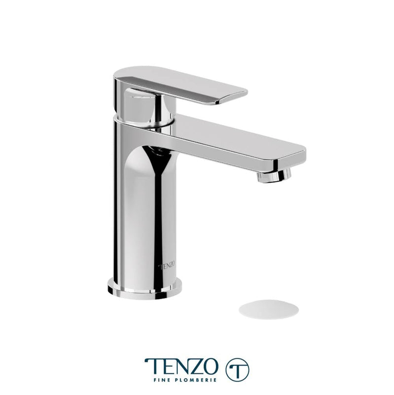 Tenzo DE11-W Delano Single Hole Lavatory Faucet With Drain