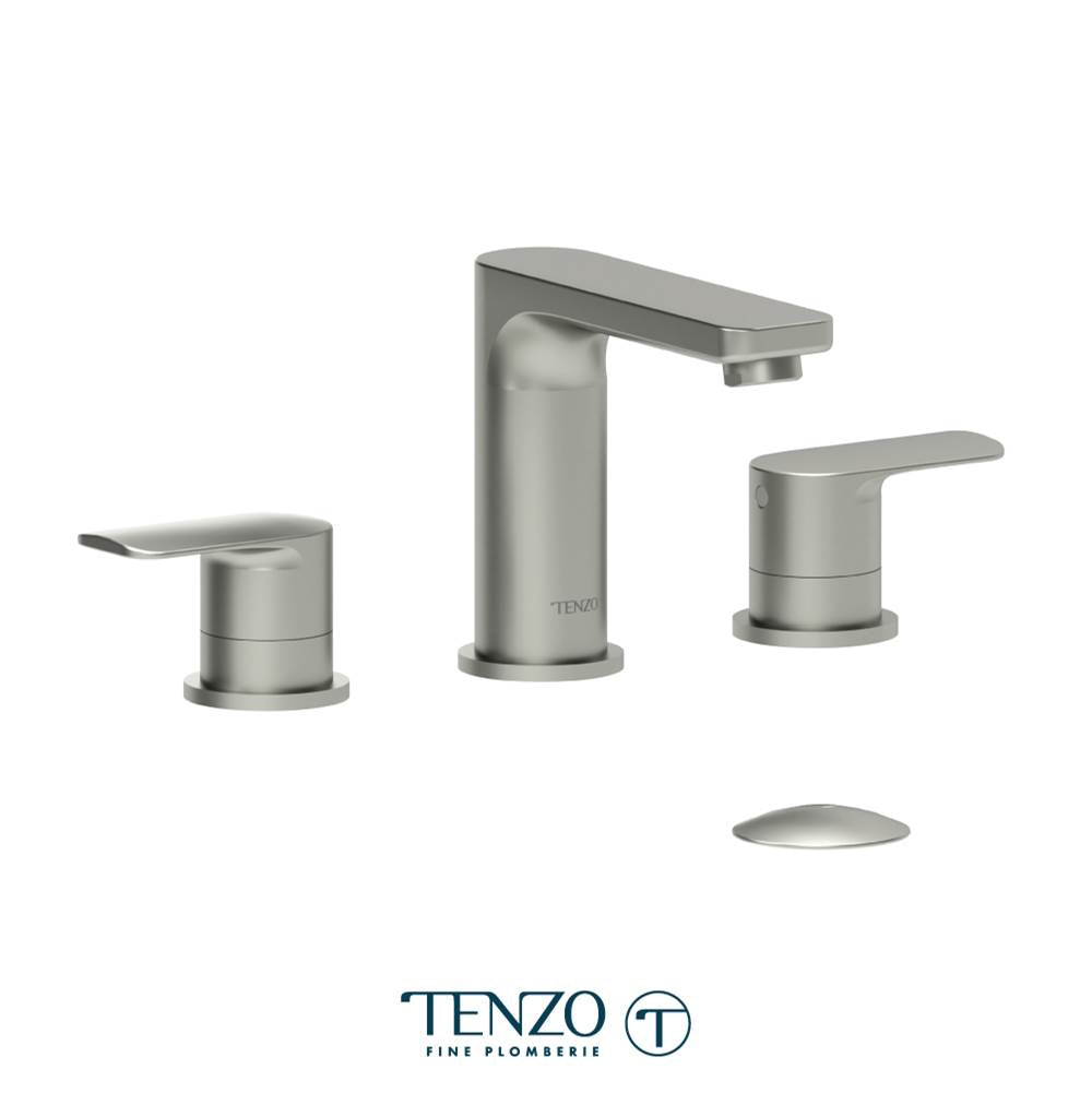 Tenzo DE13-W Delano 8" Lavatory Faucet With Drain