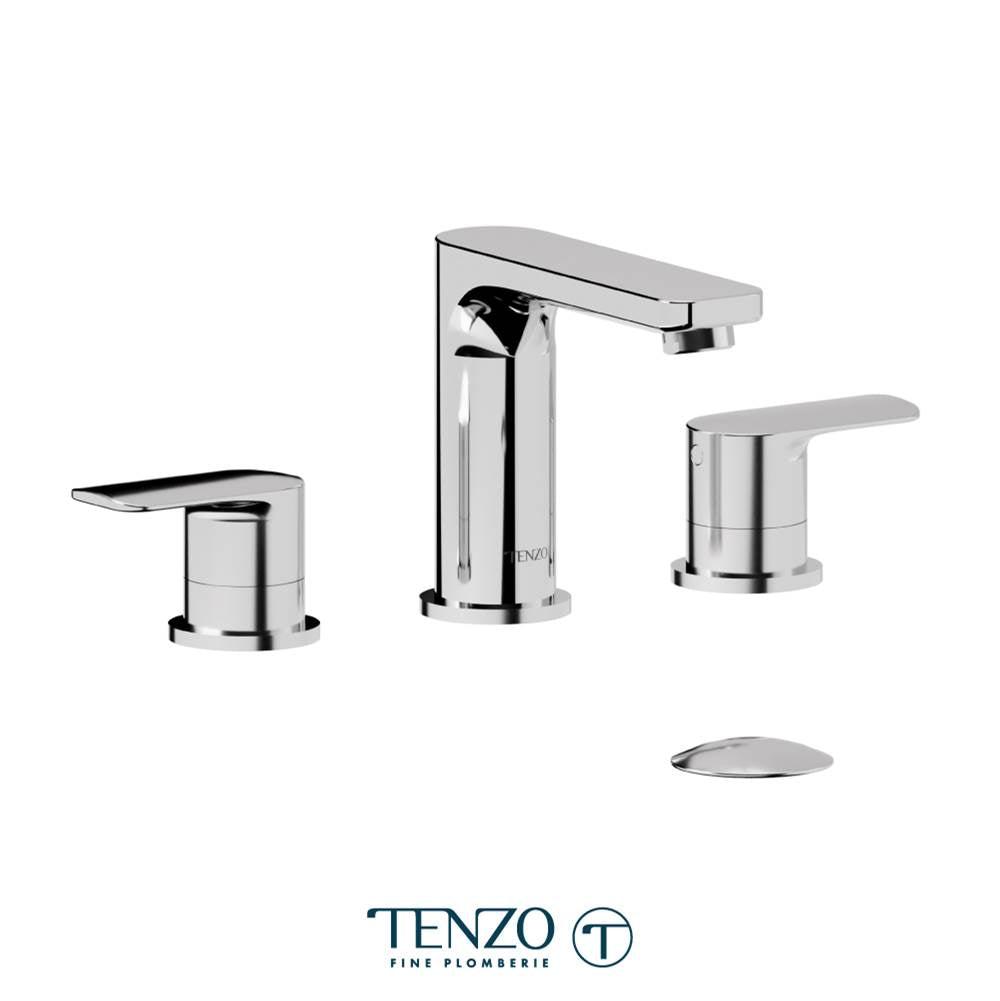 Tenzo DE13-W Delano 8" Lavatory Faucet With Drain