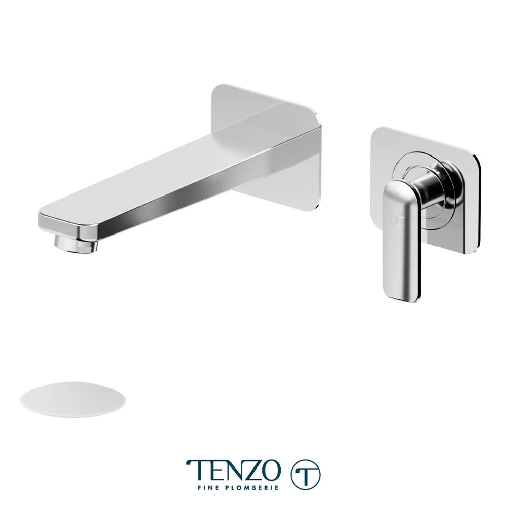 Tenzo DE14-W Wall Mount Lavatory Faucet