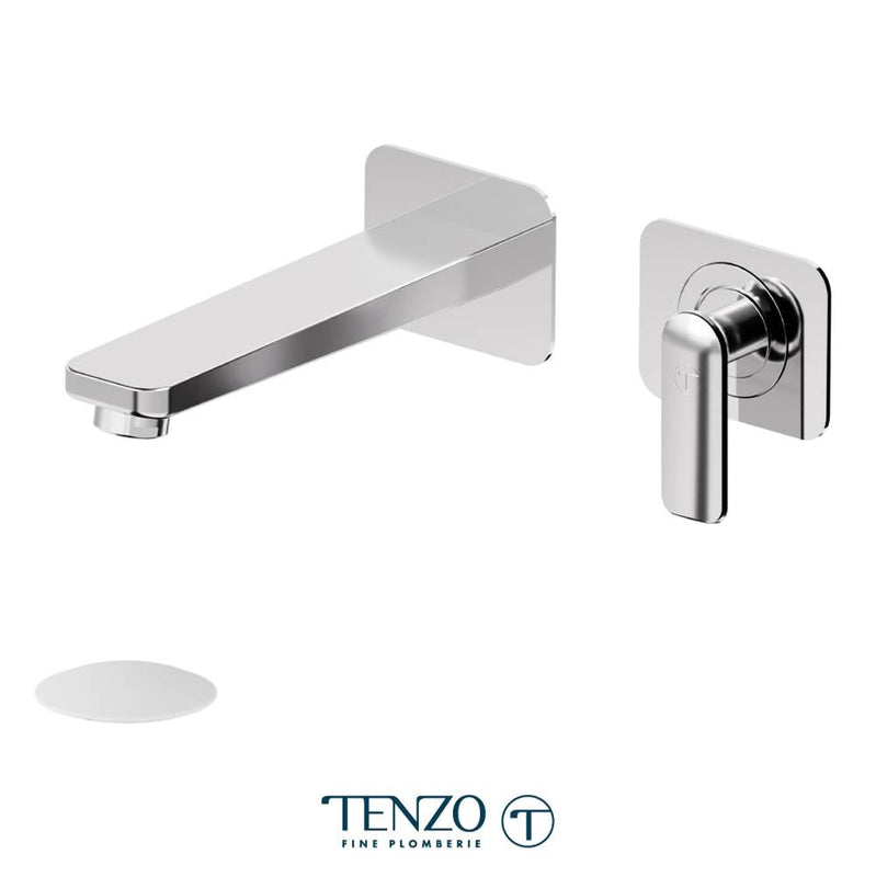Tenzo DE14-W Wall Mount Lavatory Faucet