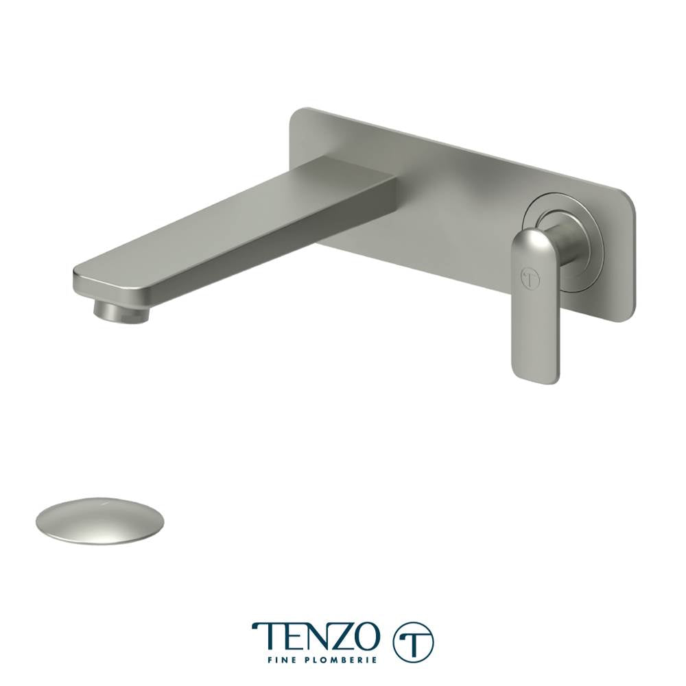 Tenzo DE15-P Wall Mount Lavatory Faucet Delano With Drain