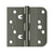 Deltana DE44058TT 4 x 4 x 5/8 x SQ Hinge