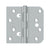 Deltana DE44058TT 4 x 4 x 5/8 x SQ Hinge
