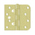 Deltana DE44058TT 4 x 4 x 5/8 x SQ Hinge