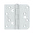 Deltana DE44058TT 4 x 4 x 5/8 x SQ Hinge