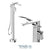 Tenzo DE52 Delano Floor Mount 3 Pcs Tub Filler