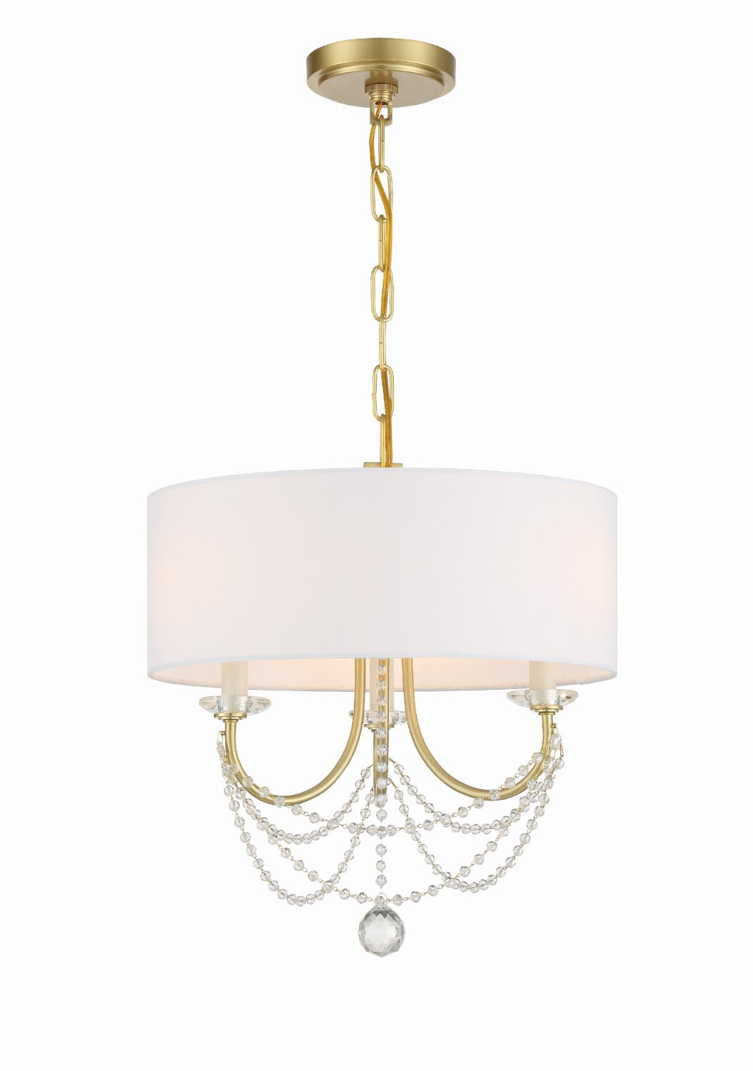 Crystorama DEL-90803 Delilah 3 Light Mini Chandelier - Parent