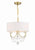 Crystorama DEL-90803 Delilah 3 Light Mini Chandelier - Parent