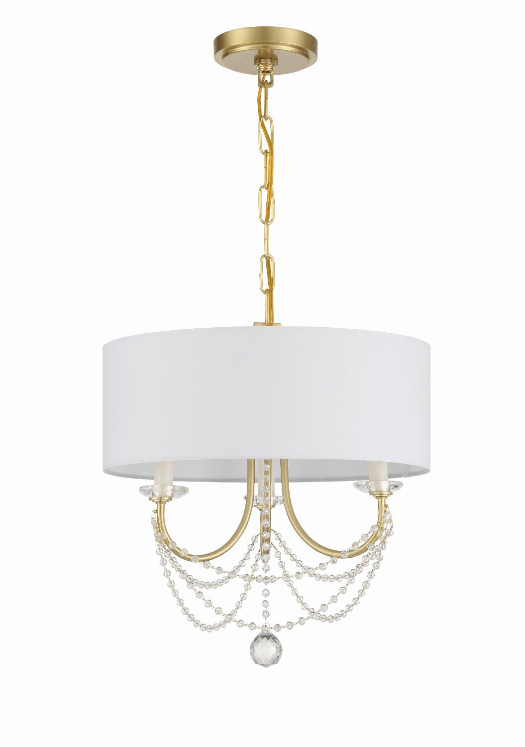 Crystorama DEL-90803 Delilah 3 Light Mini Chandelier - Parent