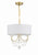 Crystorama DEL-90803 Delilah 3 Light Mini Chandelier - Parent