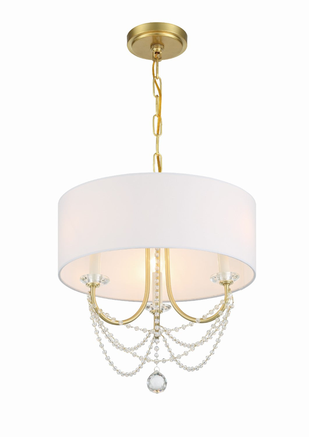 Crystorama DEL-90803 Delilah 3 Light Mini Chandelier - Parent
