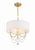 Crystorama DEL-90803 Delilah 3 Light Mini Chandelier - Parent