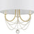 Crystorama DEL-90803 Delilah 3 Light Mini Chandelier - Parent