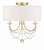 Crystorama DEL-90803_CEILING Delilah 3 Light Ceiling Mount - Parent
