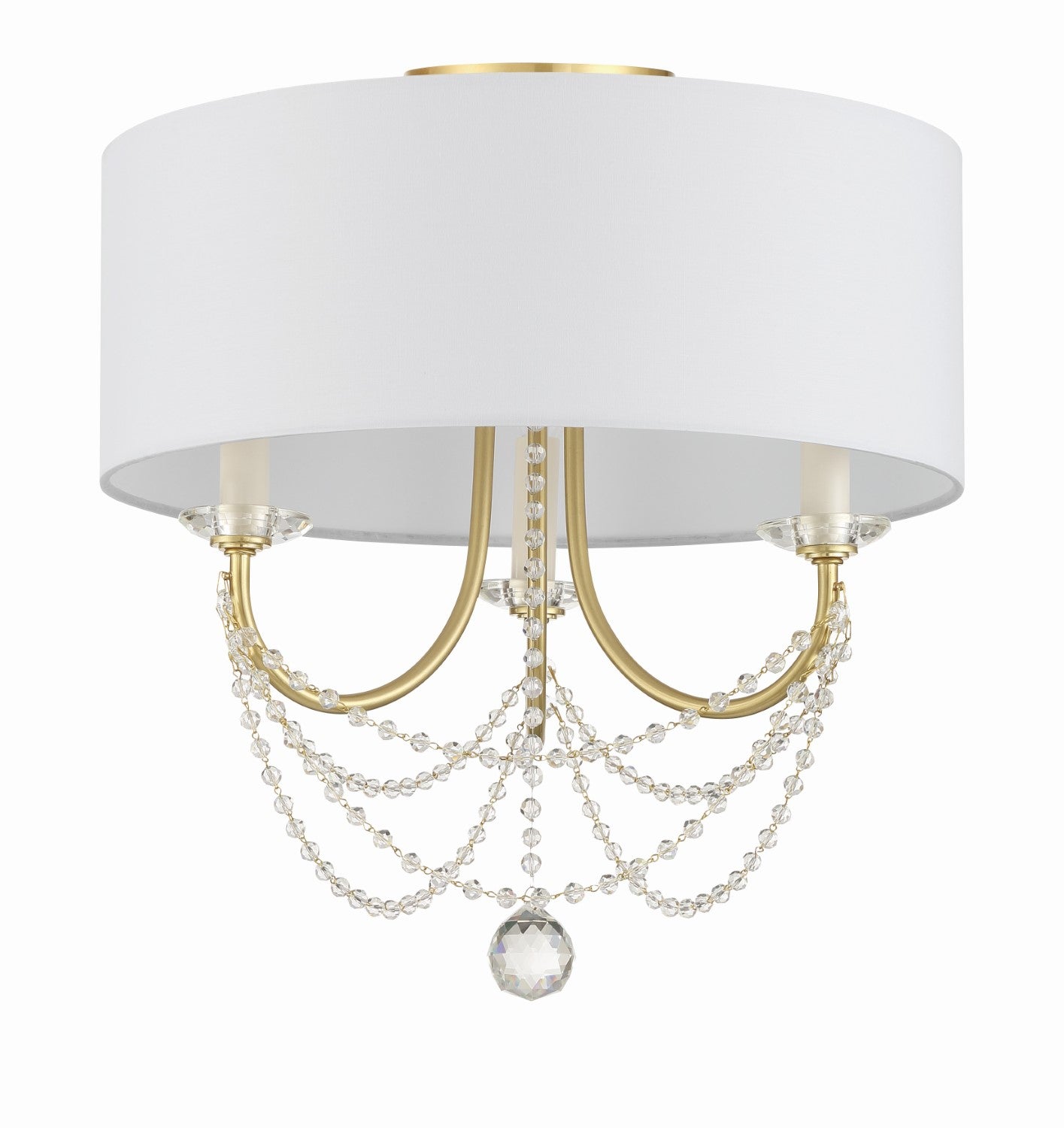 Crystorama DEL-90803_CEILING Delilah 3 Light Ceiling Mount - Parent