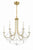 Crystorama DEL-90806 Delilah 6 Light Chandelier - Parent