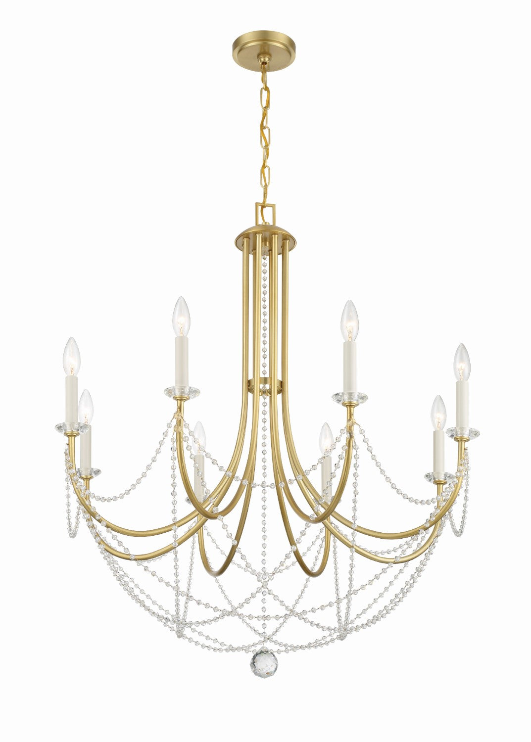 Crystorama DEL-90808 Delilah 8 Light Chandelier - Parent