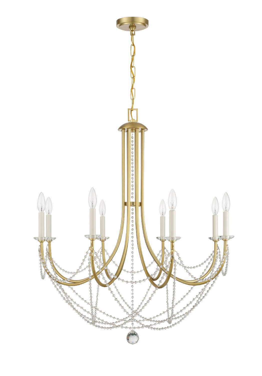 Crystorama DEL-90808 Delilah 8 Light Chandelier - Parent