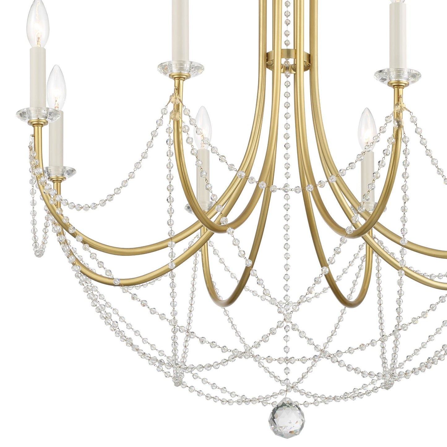 Crystorama DEL-90808 Delilah 8 Light Chandelier - Parent