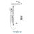 Tenzo DEPB32-20112 Delano T-Box Kit 2 Functions Pressure Balance