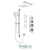 Tenzo DET43-571168 Delano Extenza Kit 3 Functions Thermo