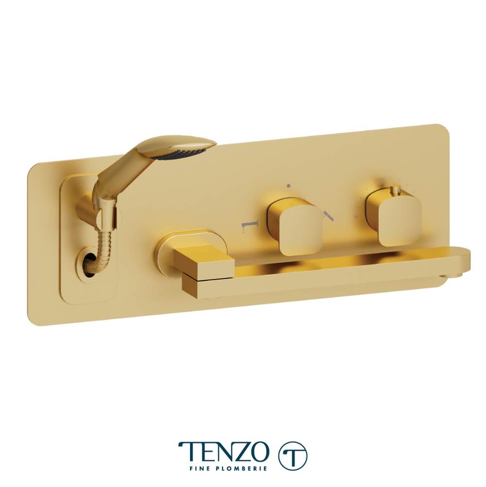 Tenzo DET74 Wall Mount Tub Faucet With Swivel Spout - Parent
