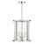 Crystorama DEV-B8004-PN Libby Langdon for Crystorama Devon 4 Light Lantern - Polished Nickel