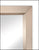GlassCrafters 19.125W x 30.125H Trinity Decorative Framed Mirror, Beveled, Brushed Nickel