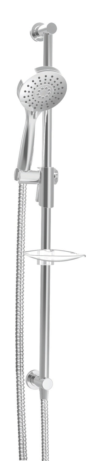 BARiL DGL-2175-52 Zip+ 3-Spray Sliding Shower Bar With Built-In Elbow Connector - Parent