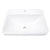 Nantucket Sinks DI-2317-R1 23 Inch 1-hole Rectangular Drop-In Ceramic Vanity Sink