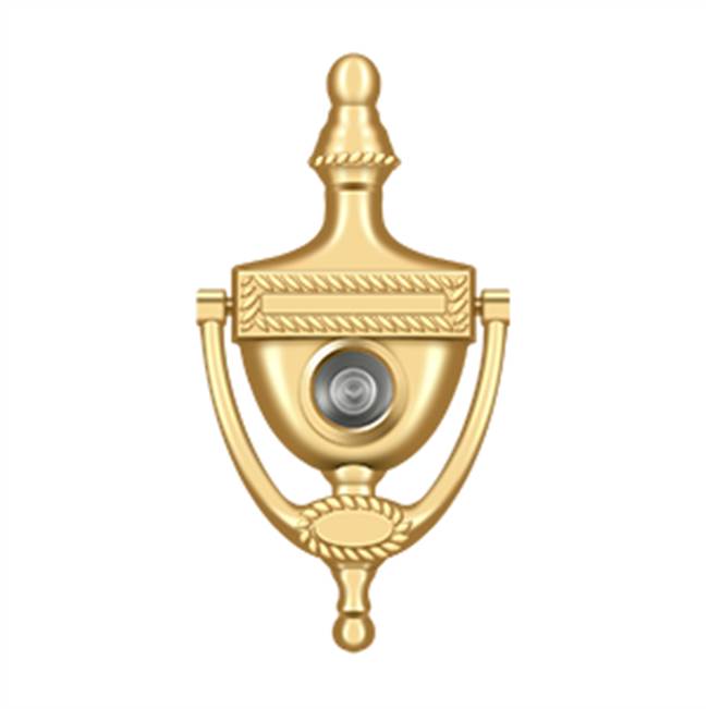Deltana DKV6R Door Knocker-Viewer, Victorian Rope - Parent