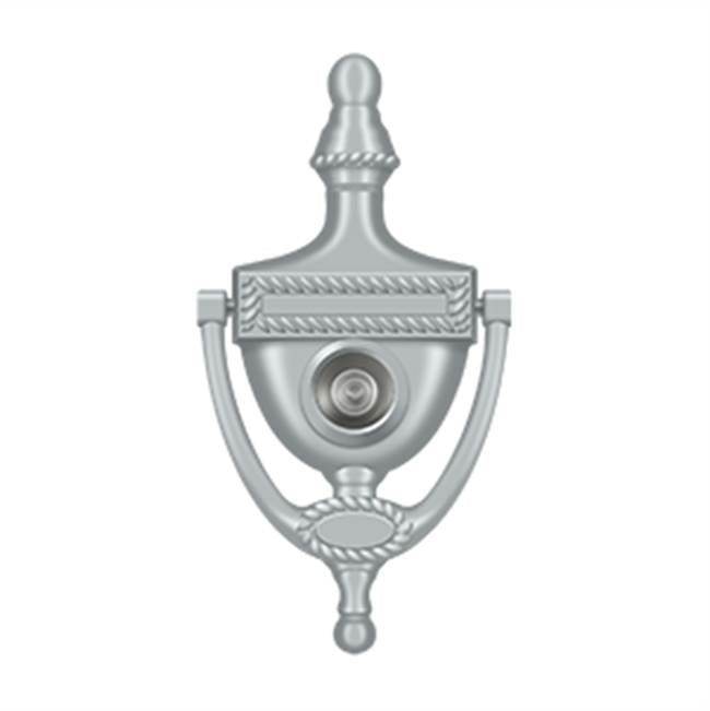 Deltana DKV6R Door Knocker-Viewer, Victorian Rope