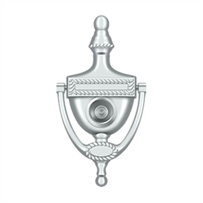 Deltana DKV6R Door Knocker-Viewer, Victorian Rope