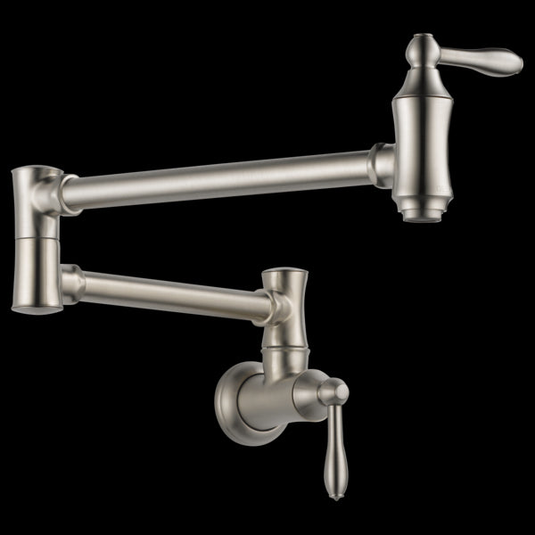 Delta 1177LF Traditional Wall Mount Pot Filler