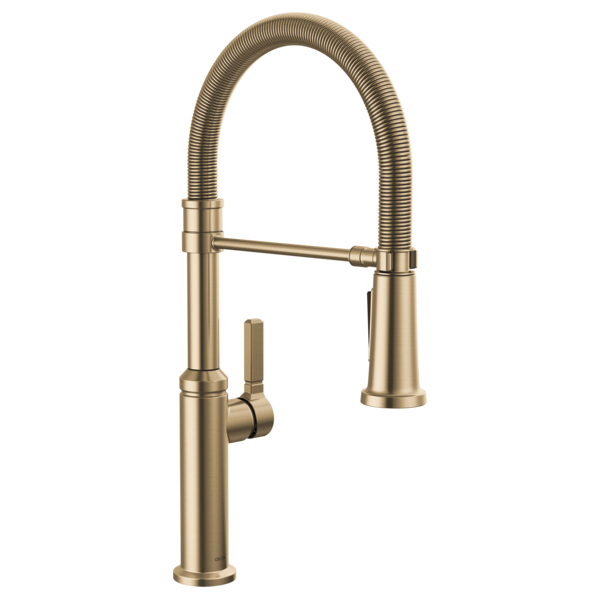 Delta 18829-DST Single Handle Pull-Down Kitchen Faucet with Spring Spout