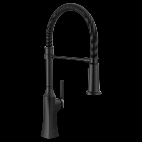 Delta 18887-DST Single Handle Pull-Down Kitchen Faucet with Spring Spout - Parent