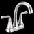 Delta 2533LF-TP Two Handle Tract-Pack Centerset Bathroom Faucet