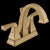 Delta 2551-MPU-DST Two Handle Centerset Bathroom Faucet - Parent