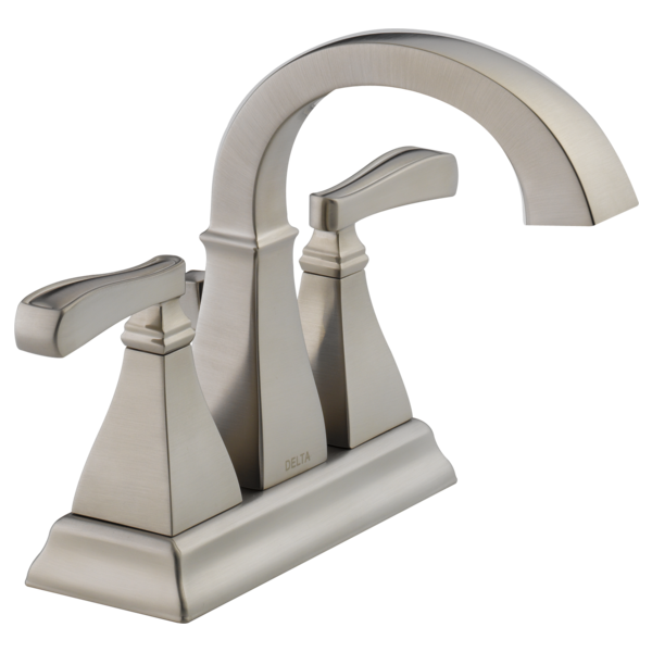 Delta 25718LF-SP Two Handle Centerset Bathroom Faucet