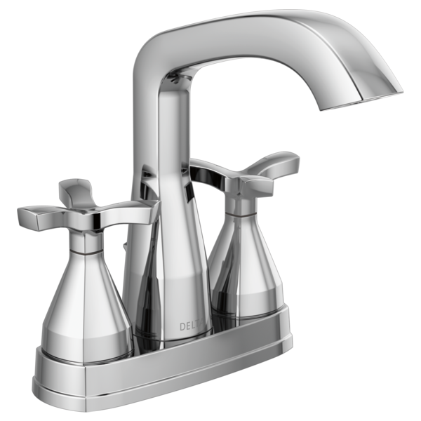 Delta 257766-PR-MPU-DST Two Handle Centerset Bathroom Faucet