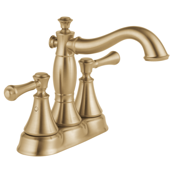Delta 2597LF-MPU Two Handle Centerset Bathroom Faucet - Metal Pop-Up - Parent