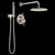 Delta 342702 Monitor 14 Series Shower with Raincan, Hand Shower & Rough Valve
