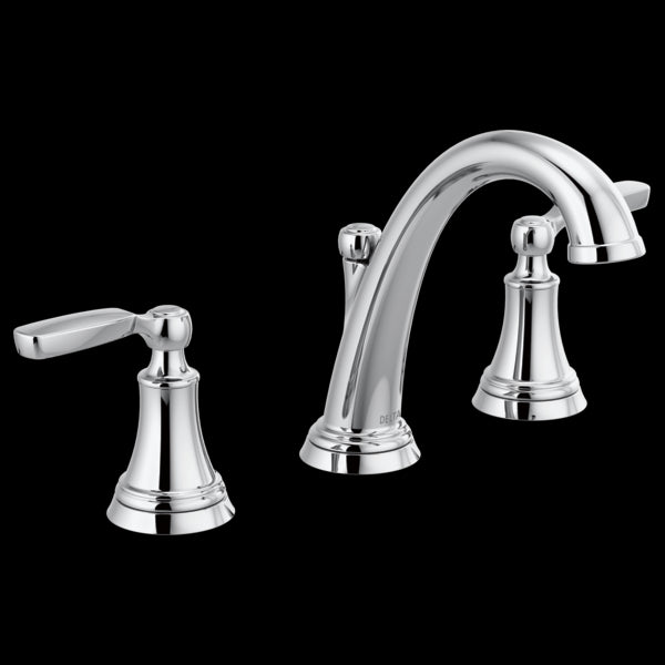 Delta 3532LF-MPU Two Handle Widespread Bathroom Faucet