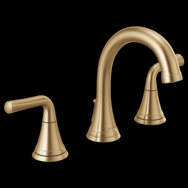 Delta 3533LF-MPU Two Handle Widespread Bathroom Faucet